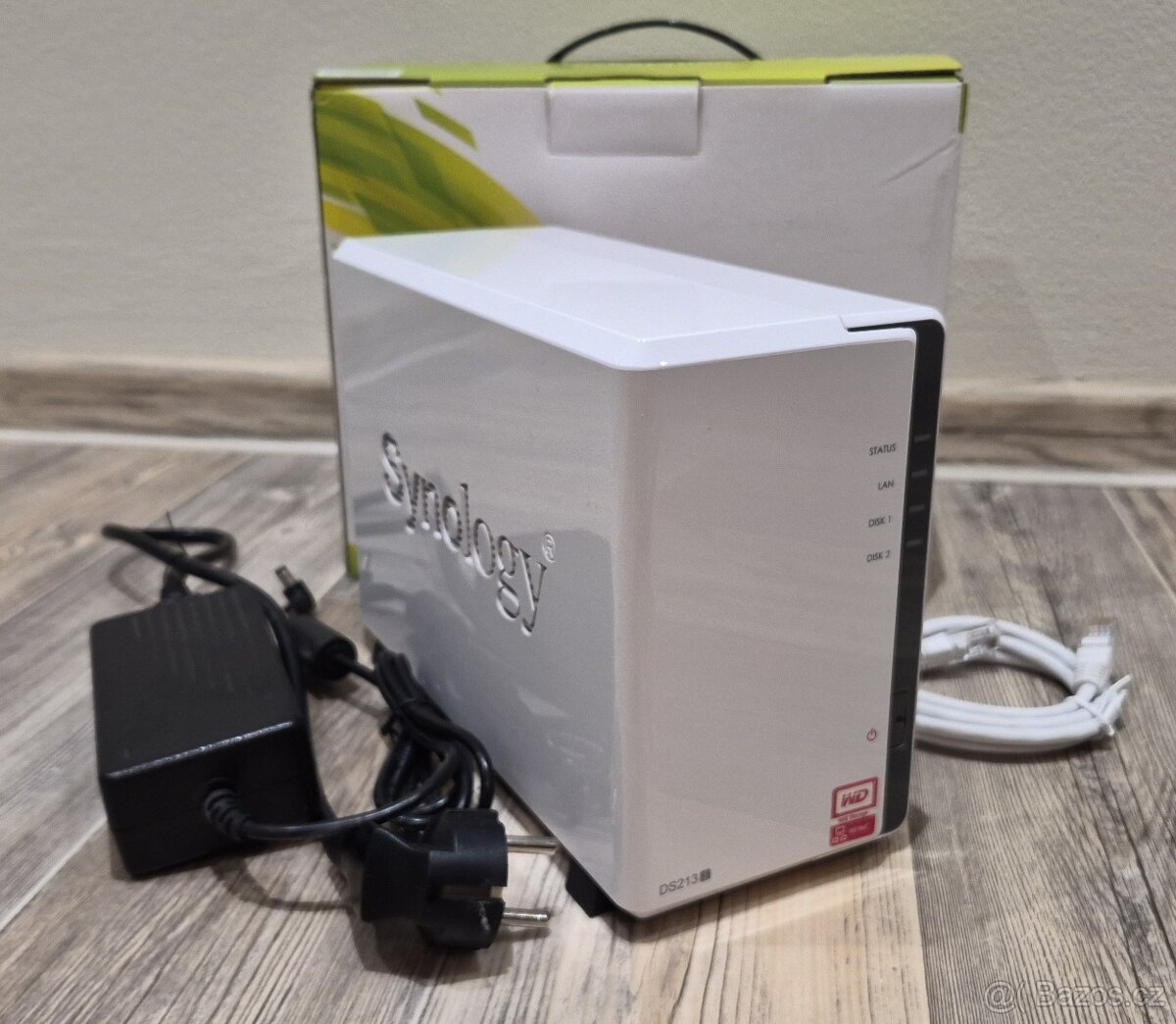 NAS Synology DS213j + 2x HDD WD Red 3TB