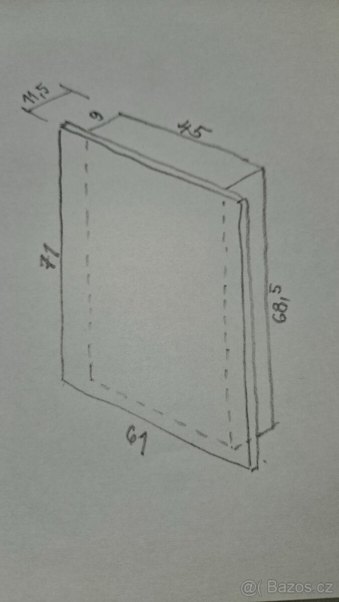 Koupelnová skříňka se zrcadlem
