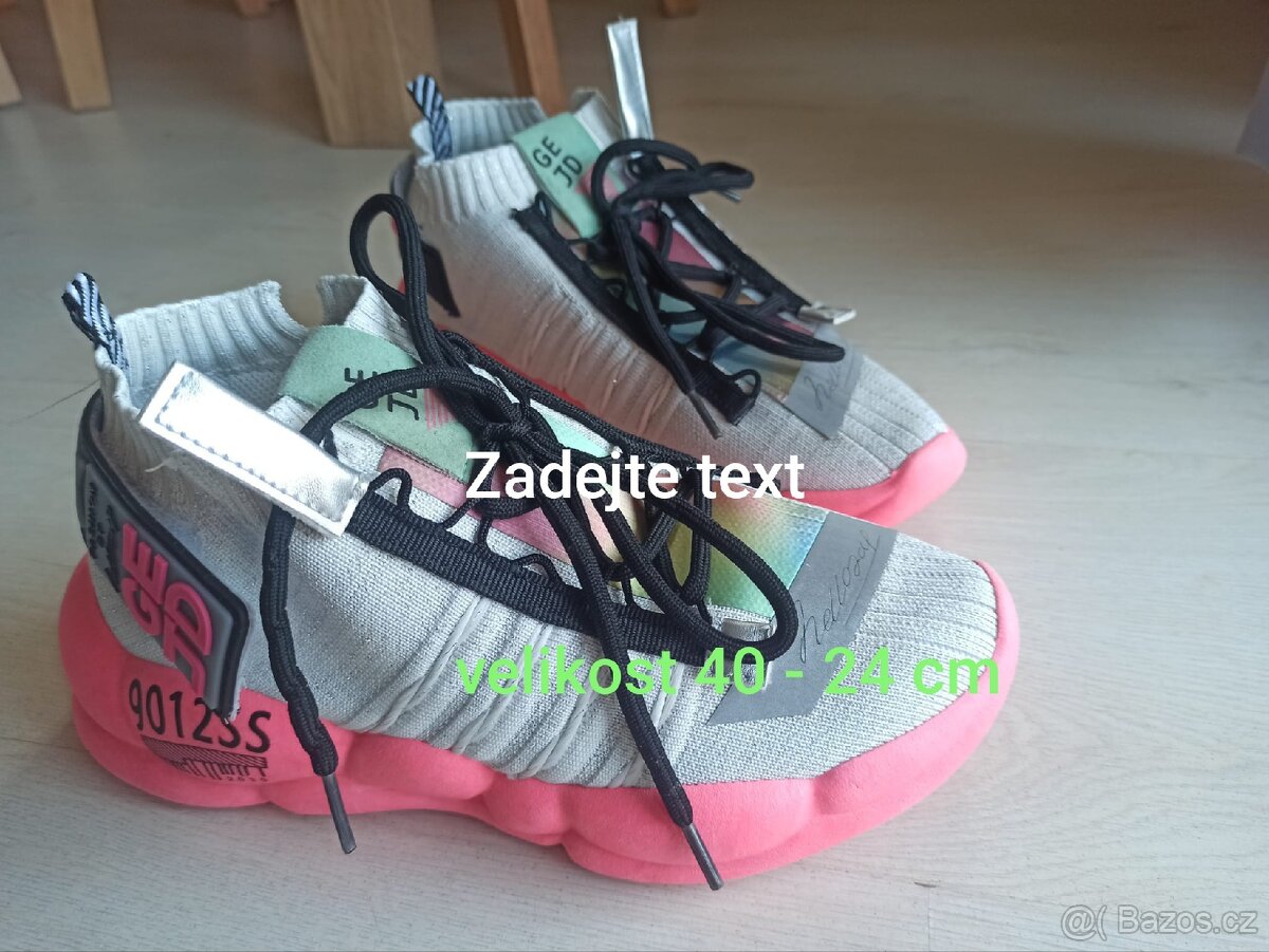 Dámské tenisky, stélka 24 cm