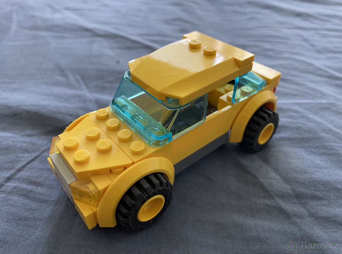 Lego city zlute auto