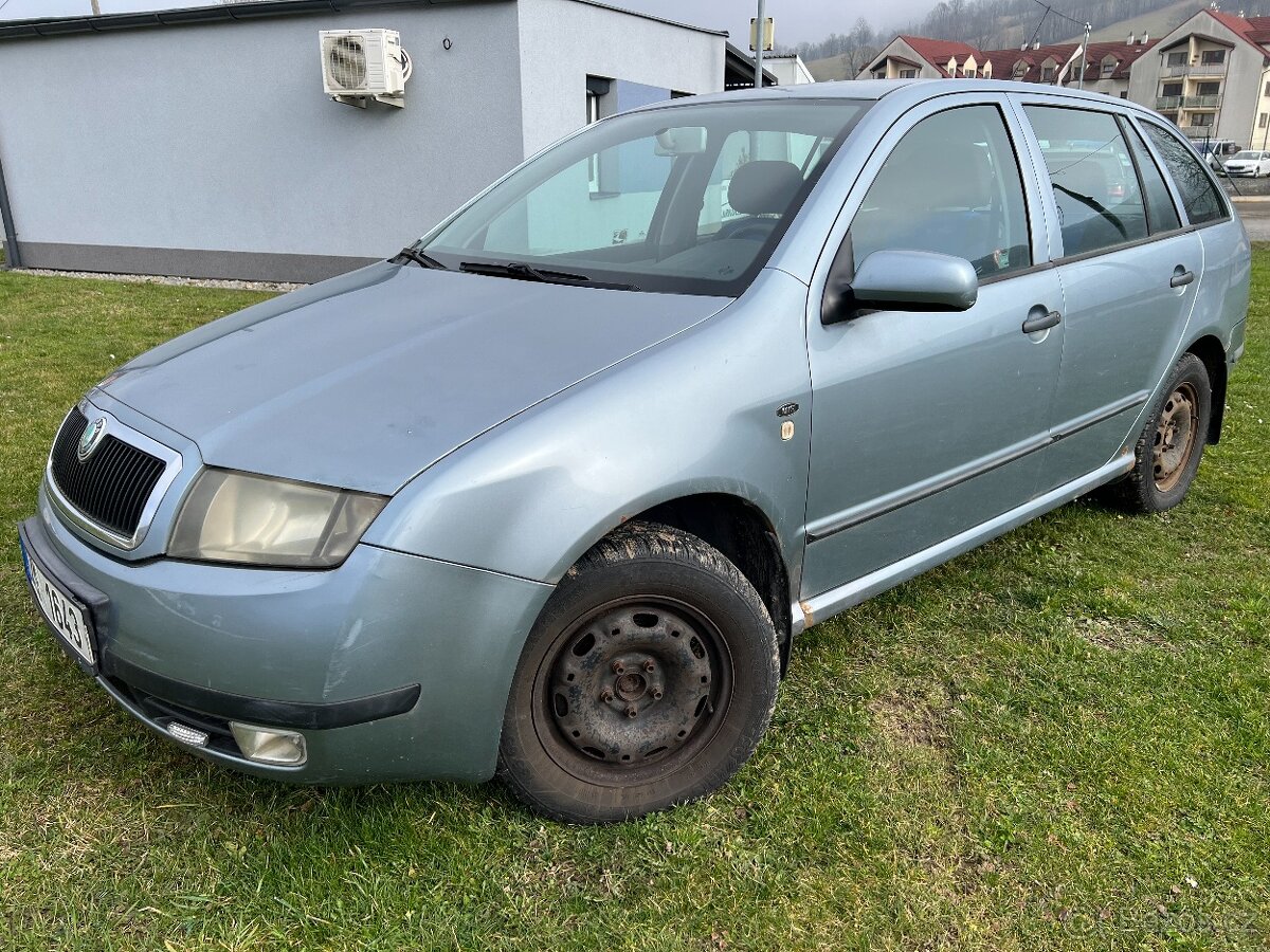 Škoda Fabia kombi 1.4MPi COMFORTLINE TAŽNÉ ZAŘÍZENÍ