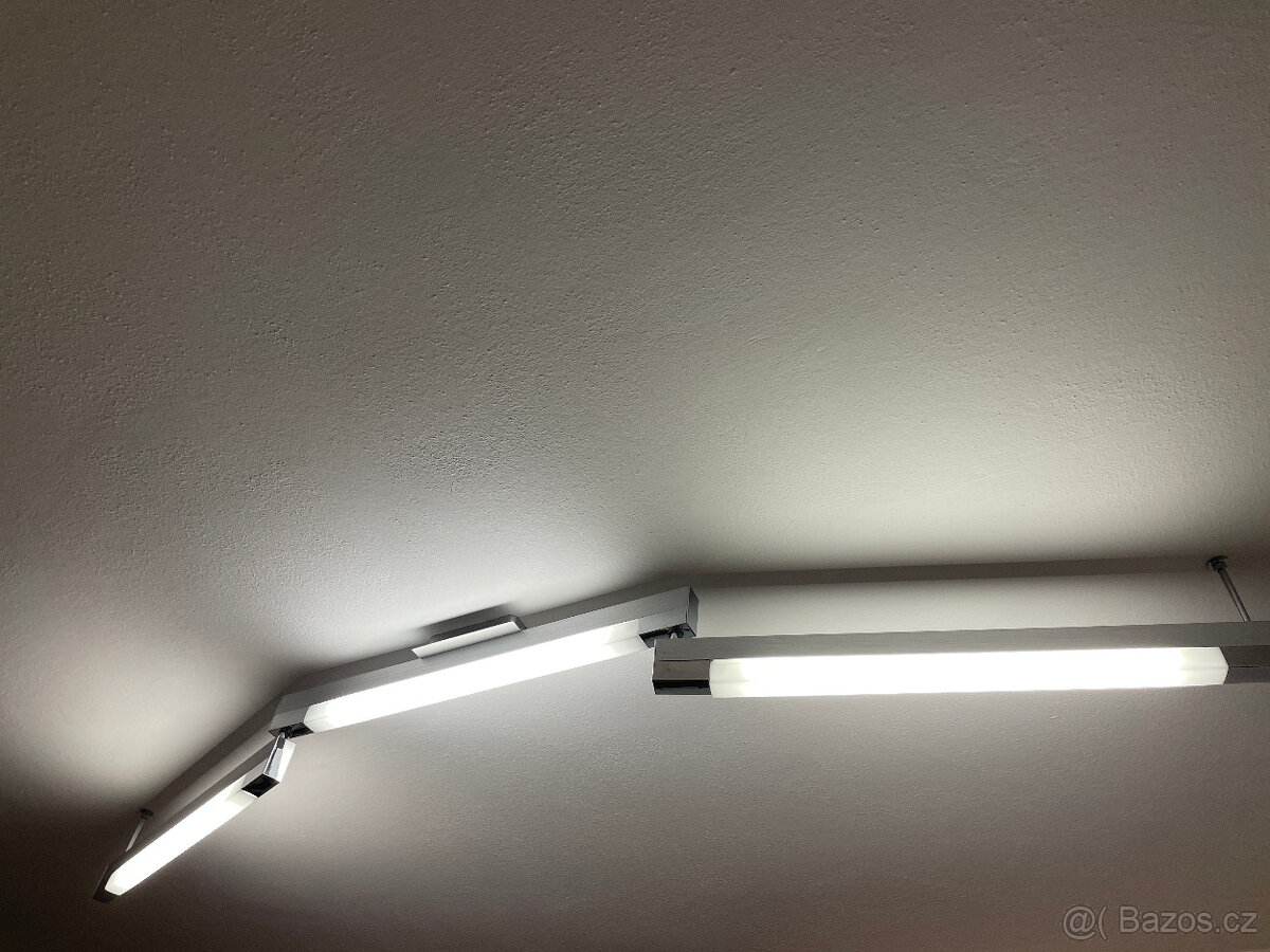 Prodám svítidlo leštěný nerez viz foto