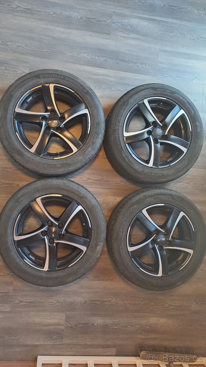 Alu kola 5x112 R16 ET 38 VW Škoda