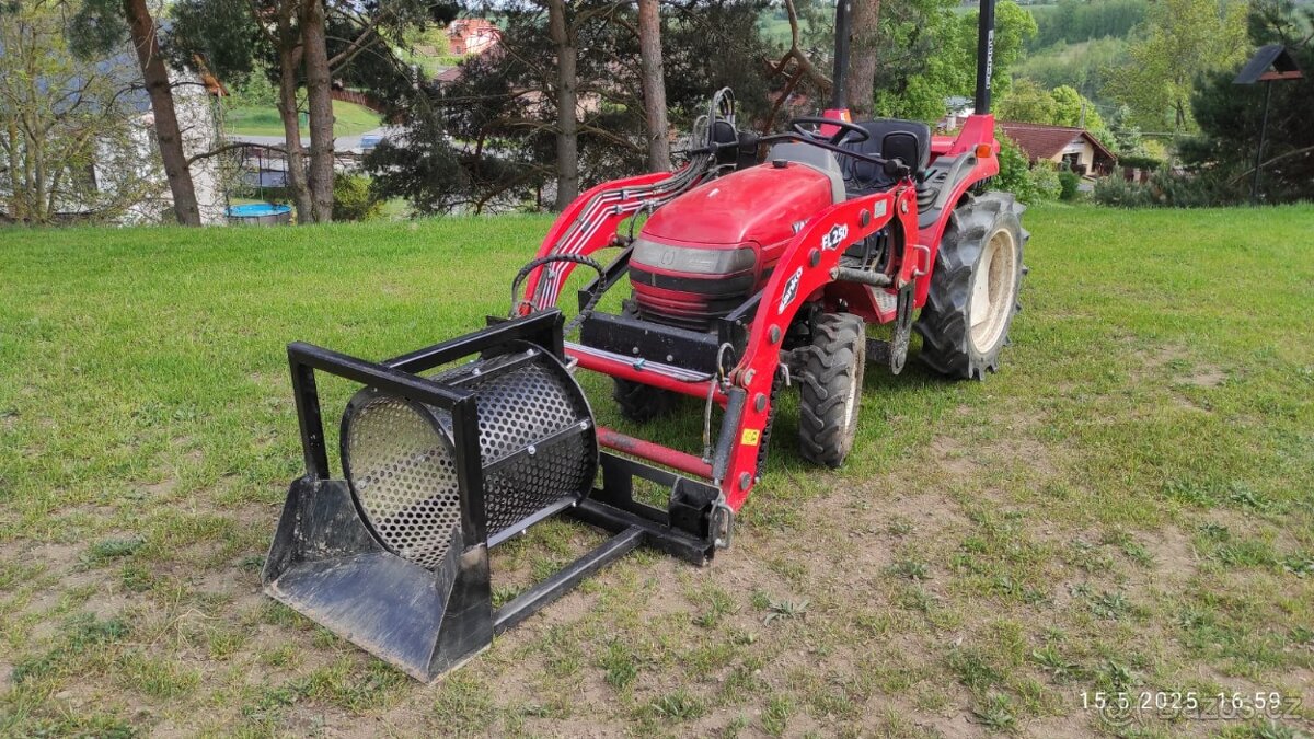 Kátrovací,prosévací lžíce lopata na malotraktor