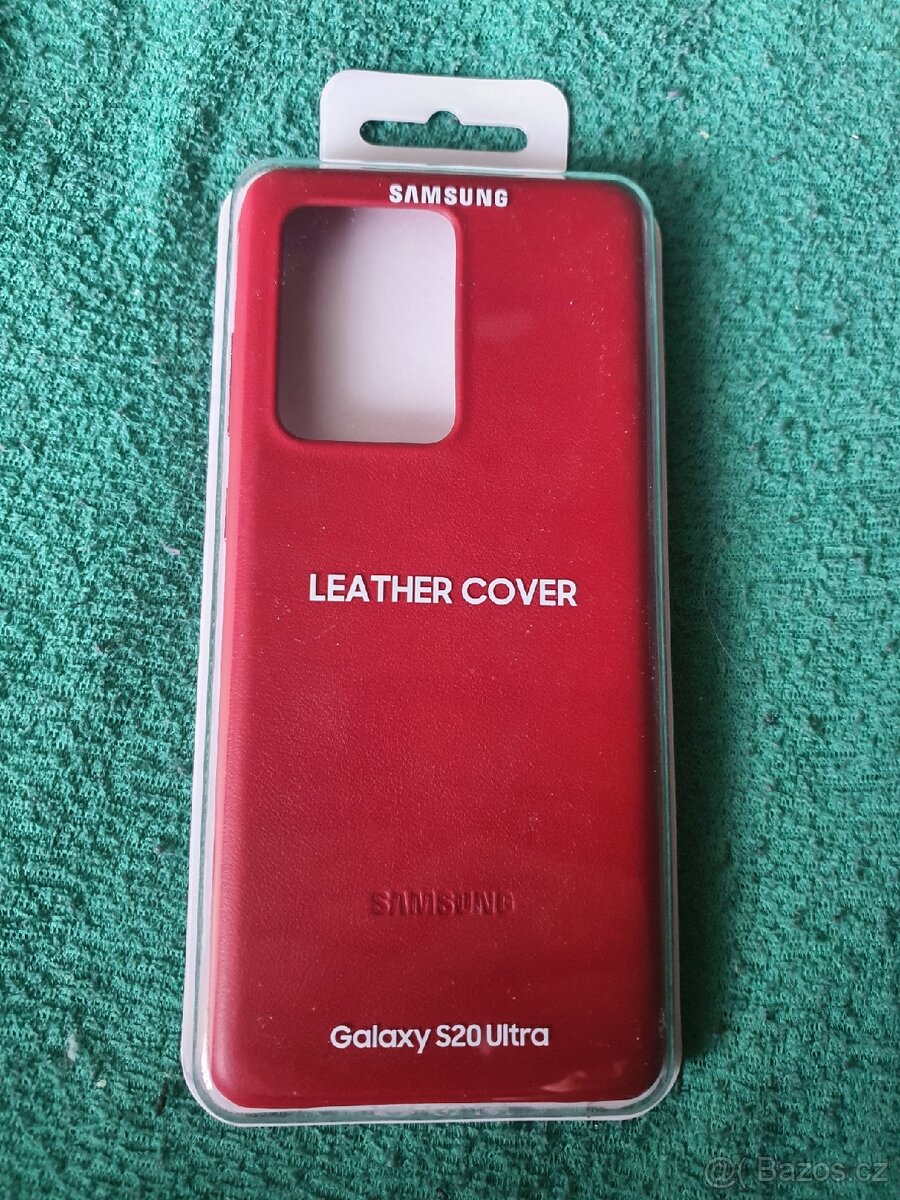 Pouzdro Samsung Galaxy S20 Ultra originál kožené