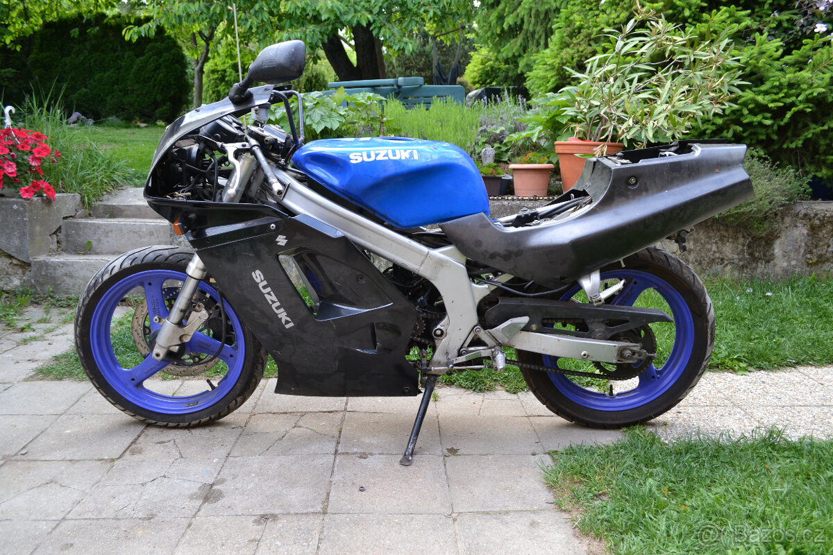Suzuki RG 125 r.v. 1992. Dvoutakt, 2T,