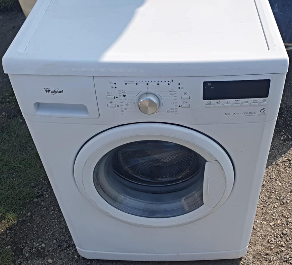 PRACKA WHIRLPOOL AWSX 63213,BOCNI PLNENI,6KG,DISPLEJ,