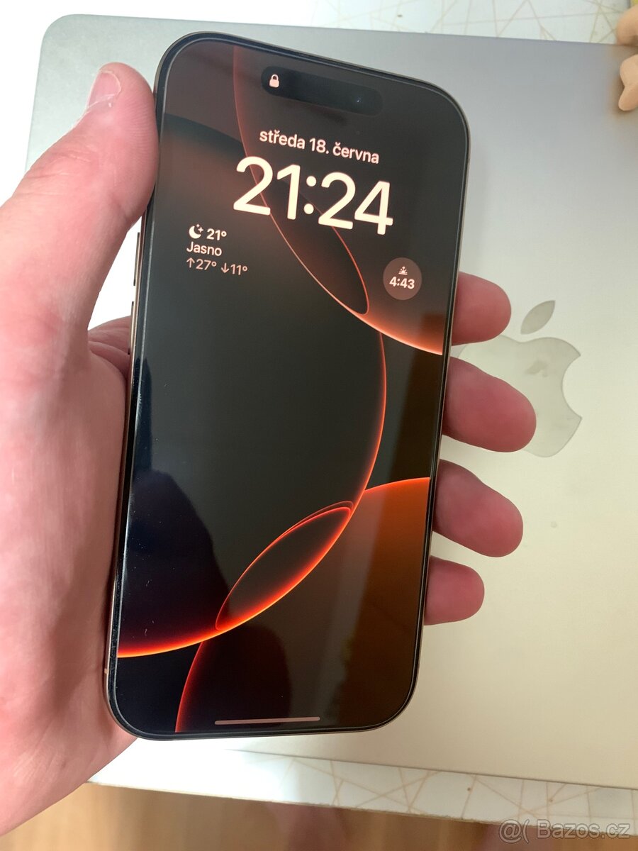 iPhone 16 Pro 128GB – Pouštní Titan
