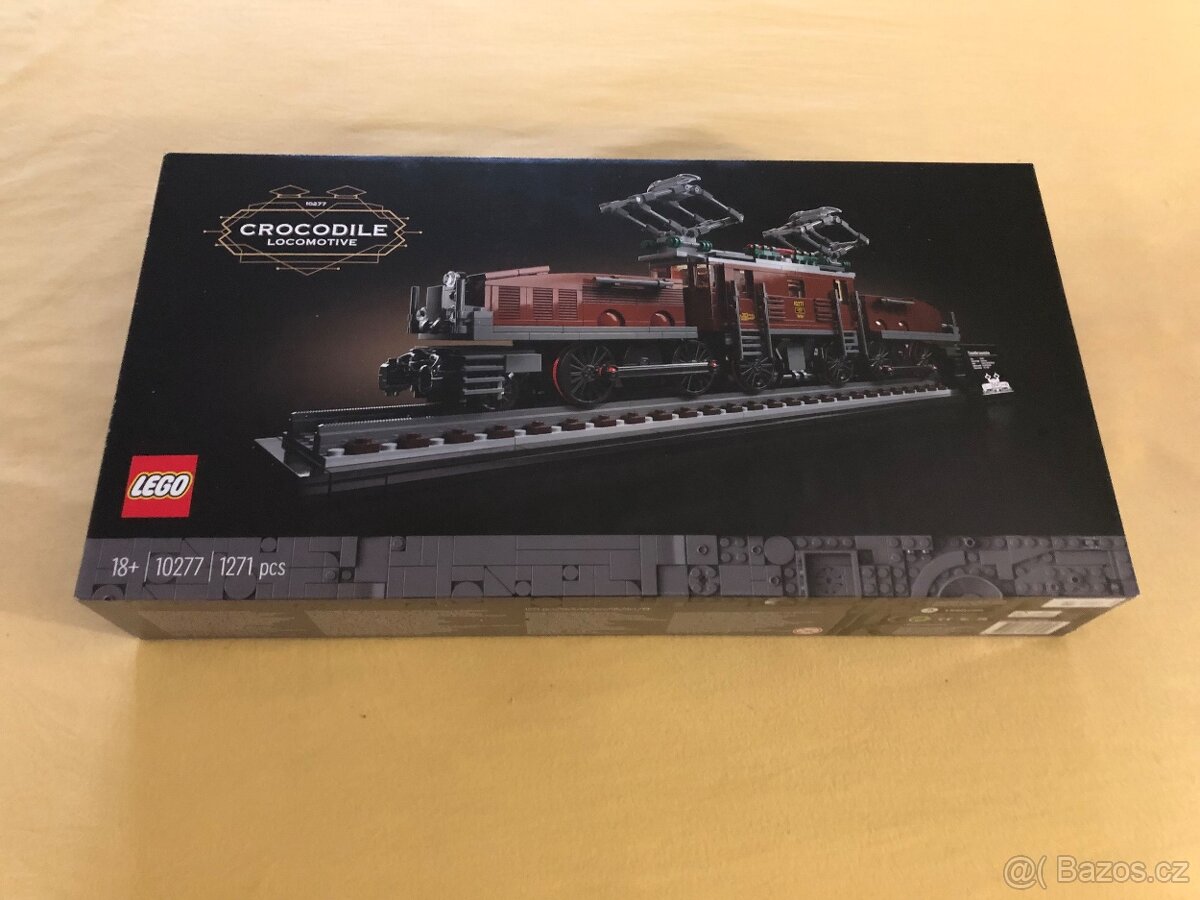 Lego 10277 Lokomotiva Krokodýl