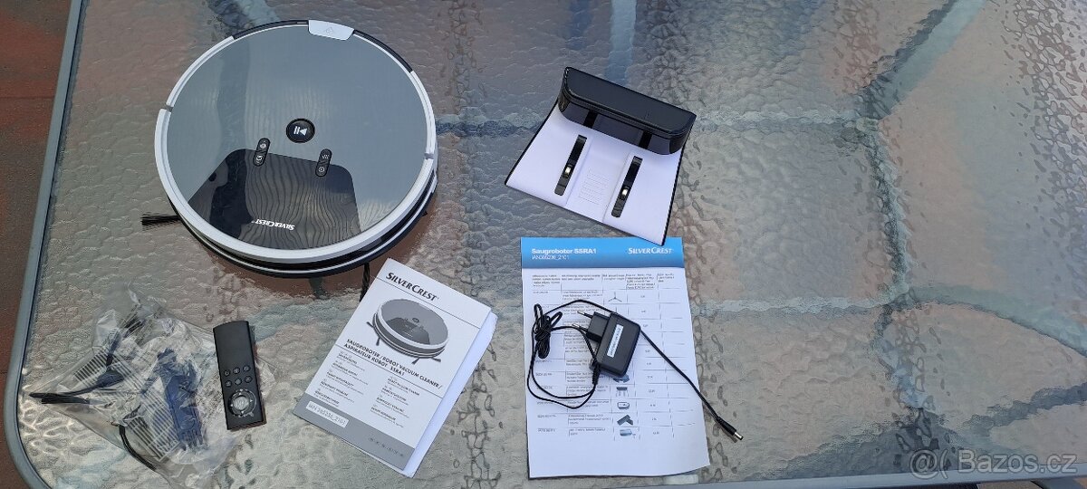 Robotický vysavač SILVERCREST SSRA1 z Lidlu