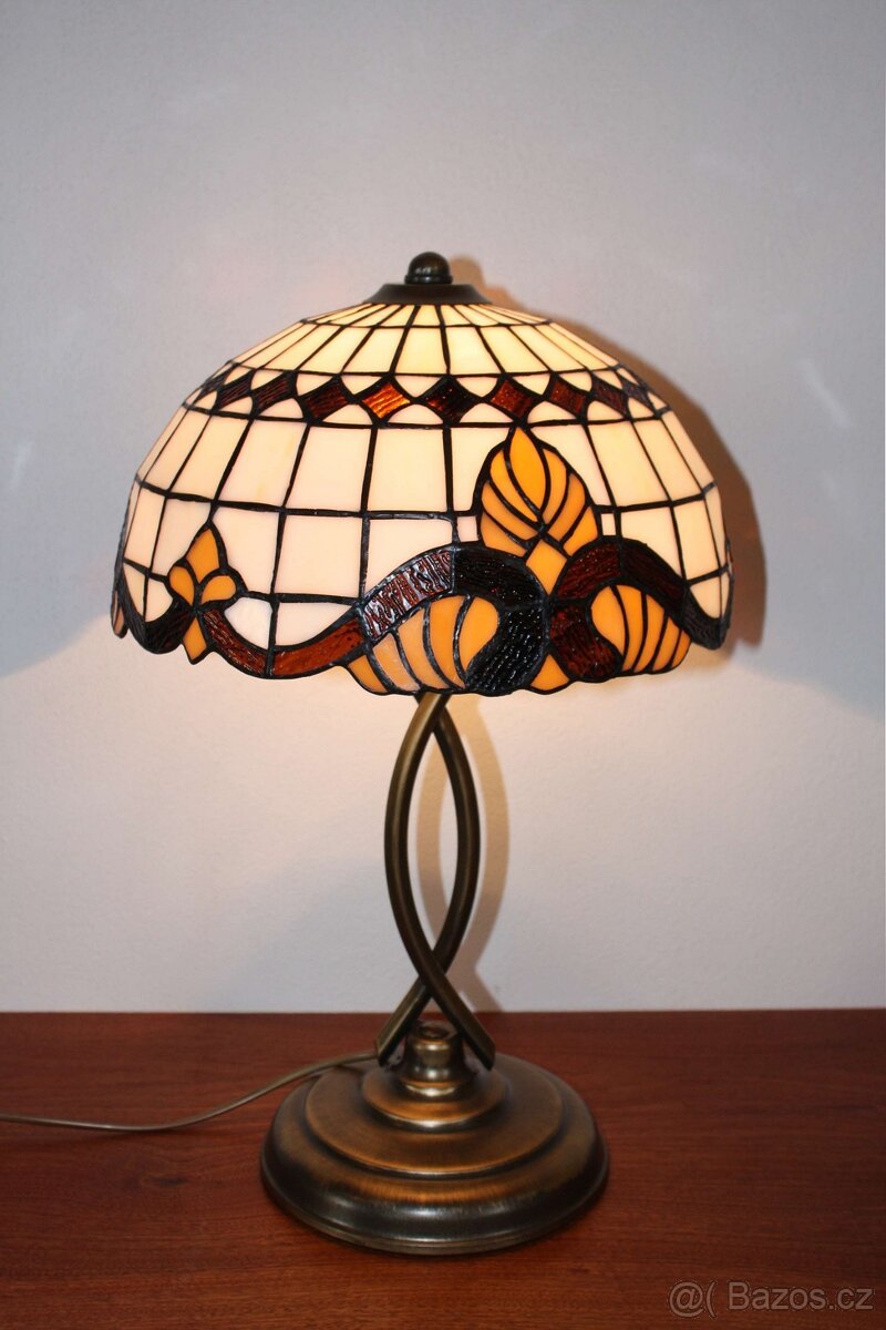 Tiffany stolní lampa 30x48 cm- nová