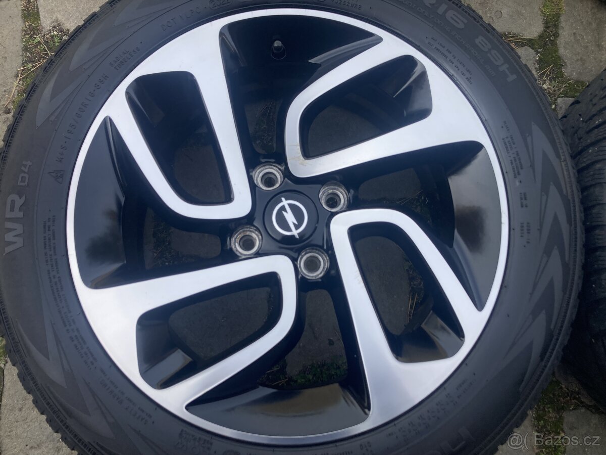 Alu kola OPEL CROSSLAND 16" 4x108 ET20 zimní 195/60R16