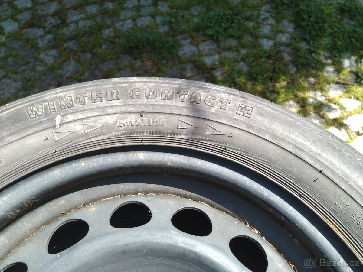 ocelové disky BMW s pneu 205/60 R15 (#42)