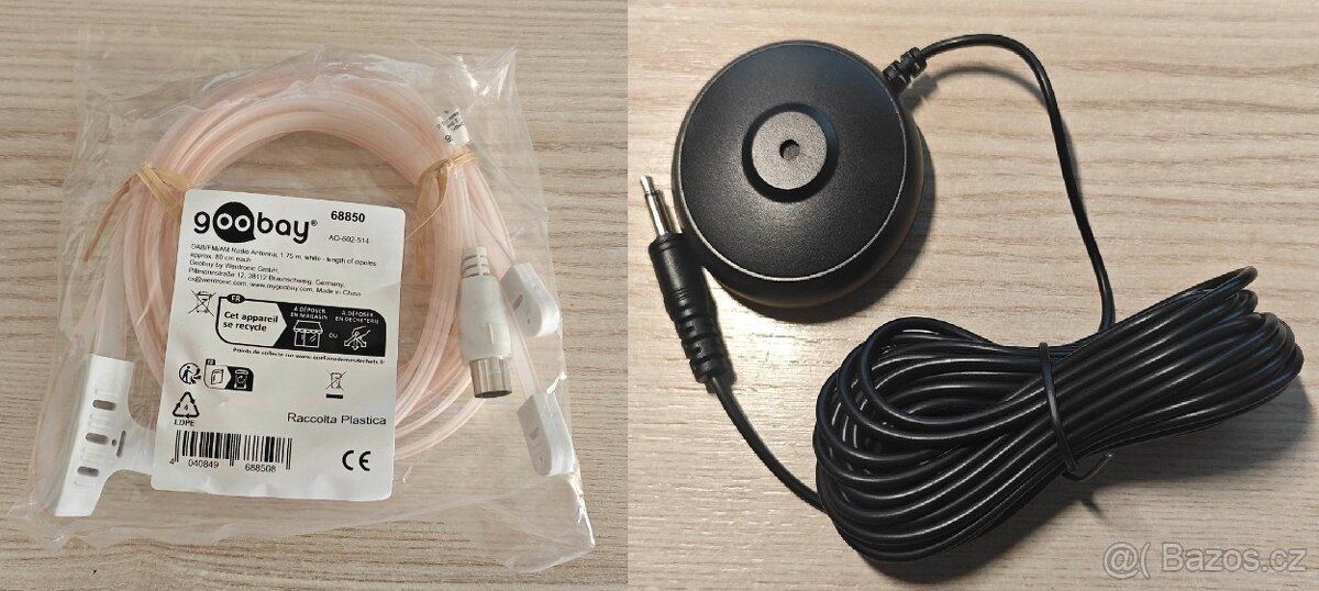 FM anténa a kalibračný mikrofón nové