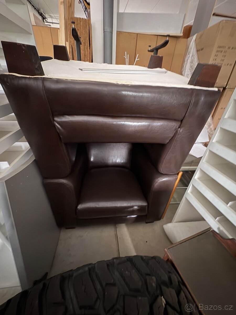 Kožená křesla