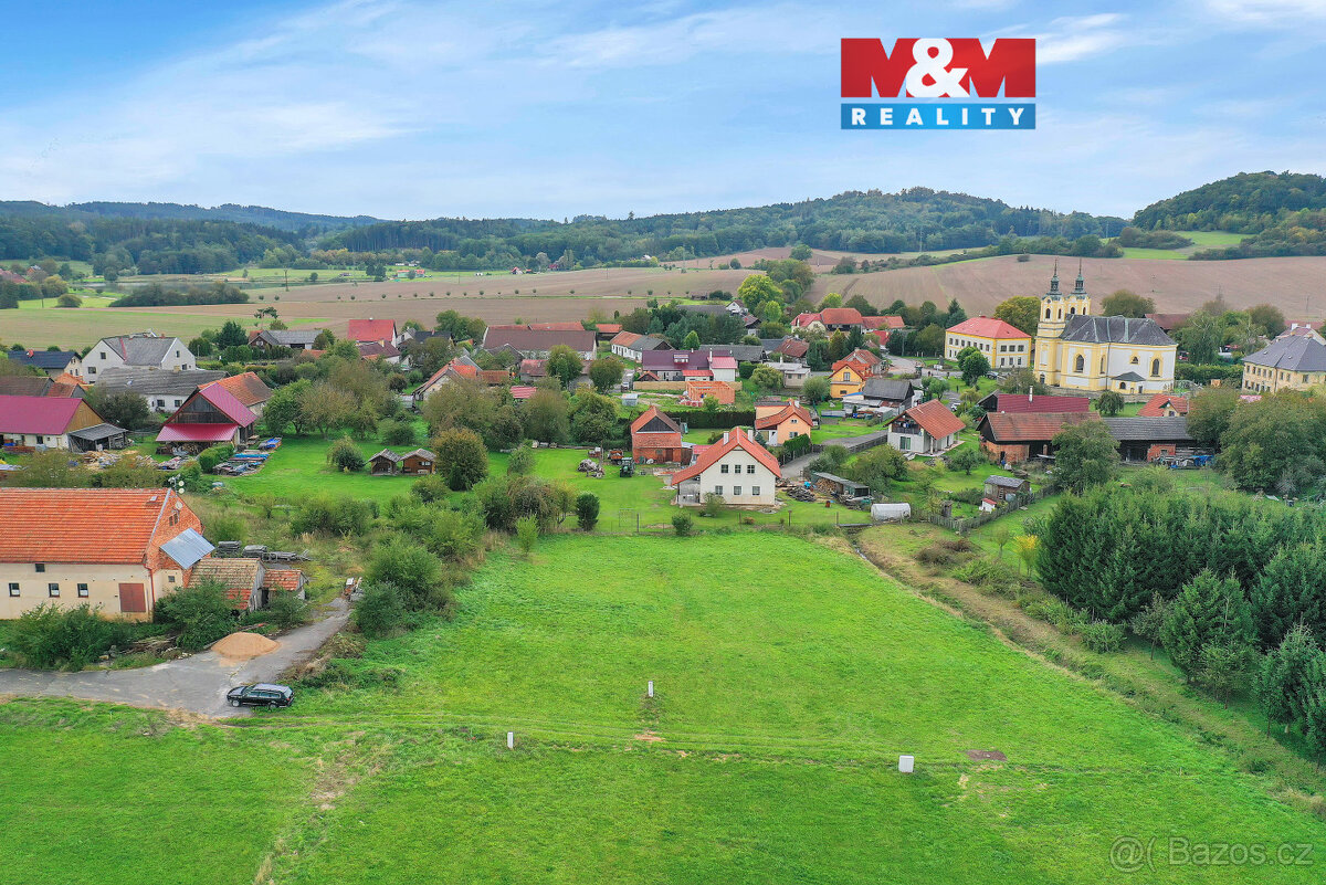 Prodej pozemku k bydlení, 1301 m², Ostružno