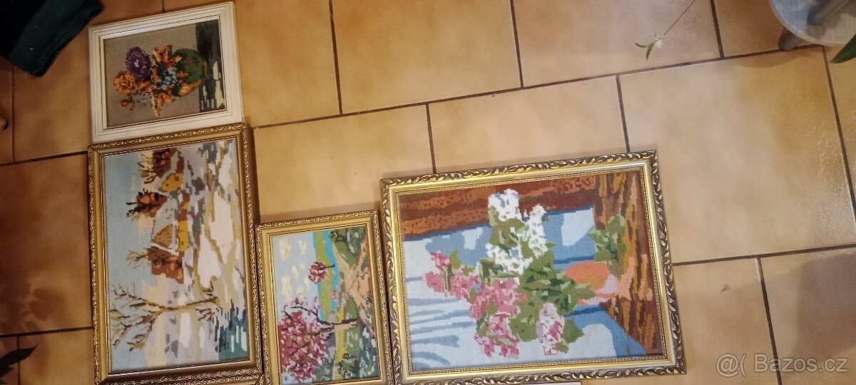 Ručně vyšívané obrazy