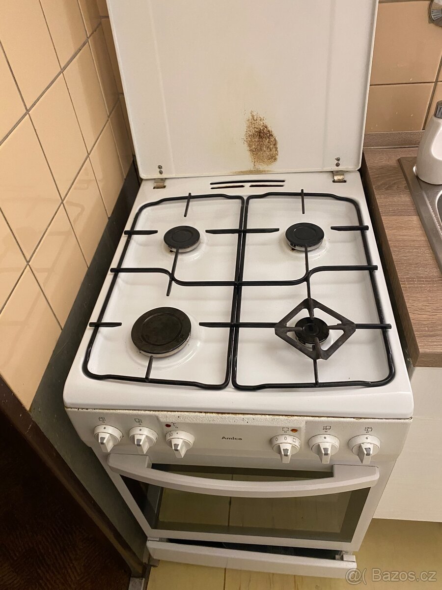 Daruji plynový sporák