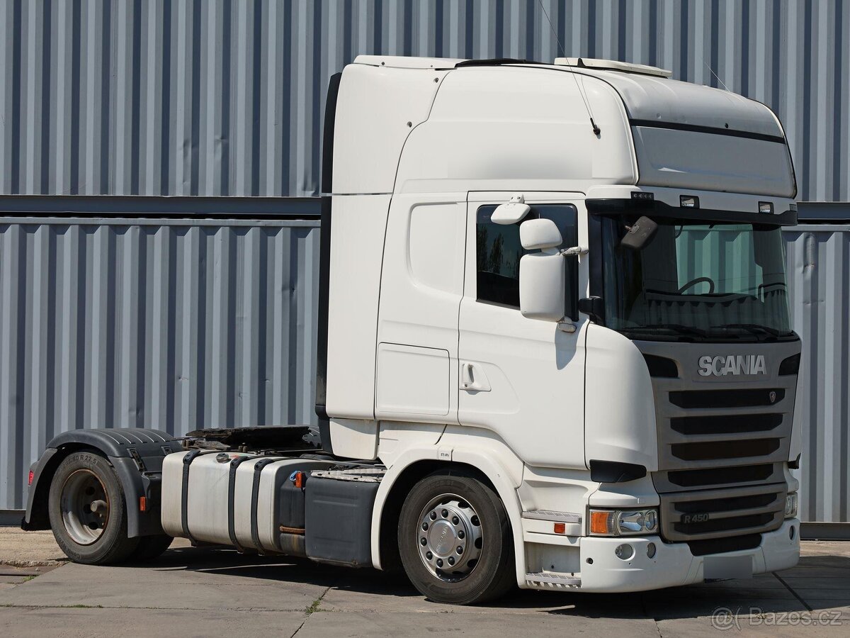 Scania R450,  EURO 6, LOW DECK, RETARDÉR, NEZÁVISLÁ KLIMATIZ