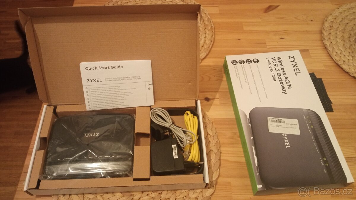 Zyxel VMG3626-T20 kompletní balení