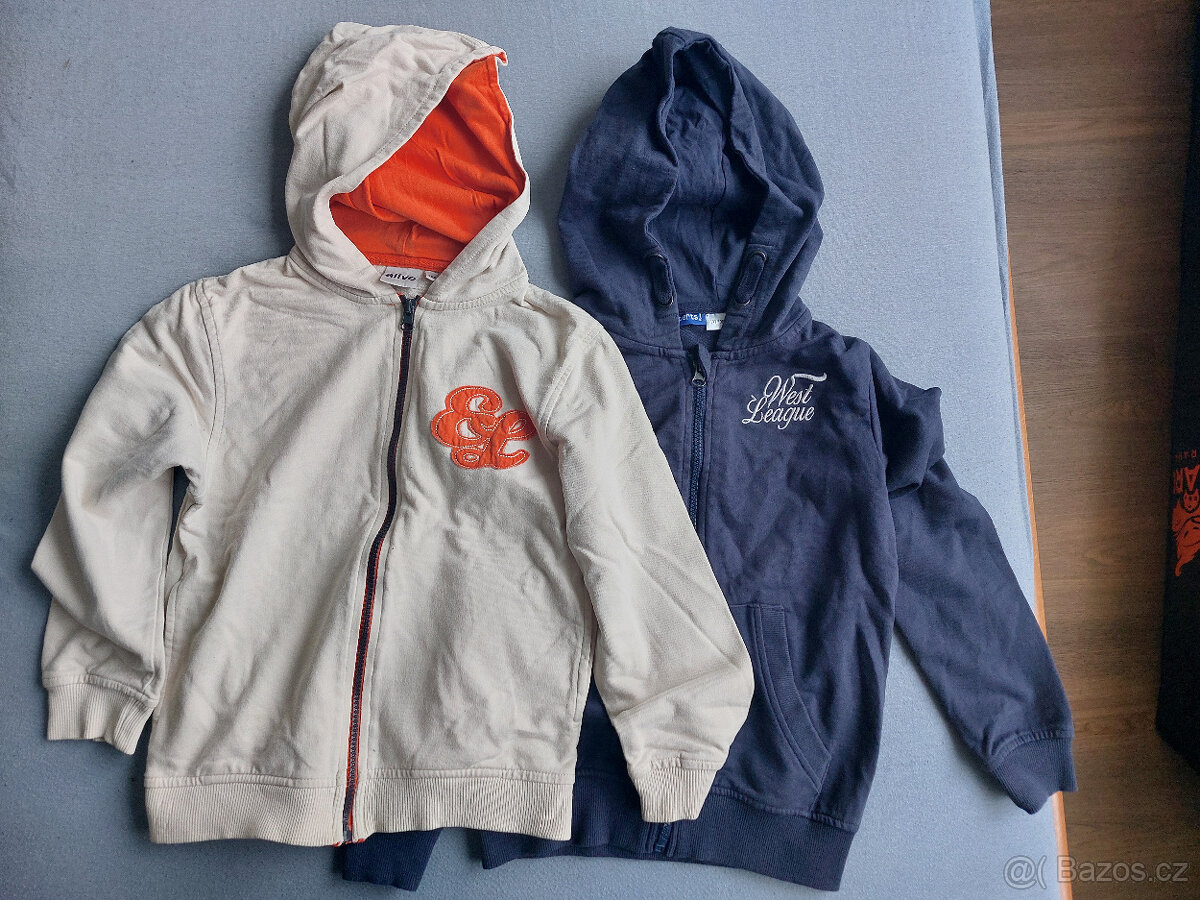 Mikina Alive vel. 128 a Pepperts 122/128