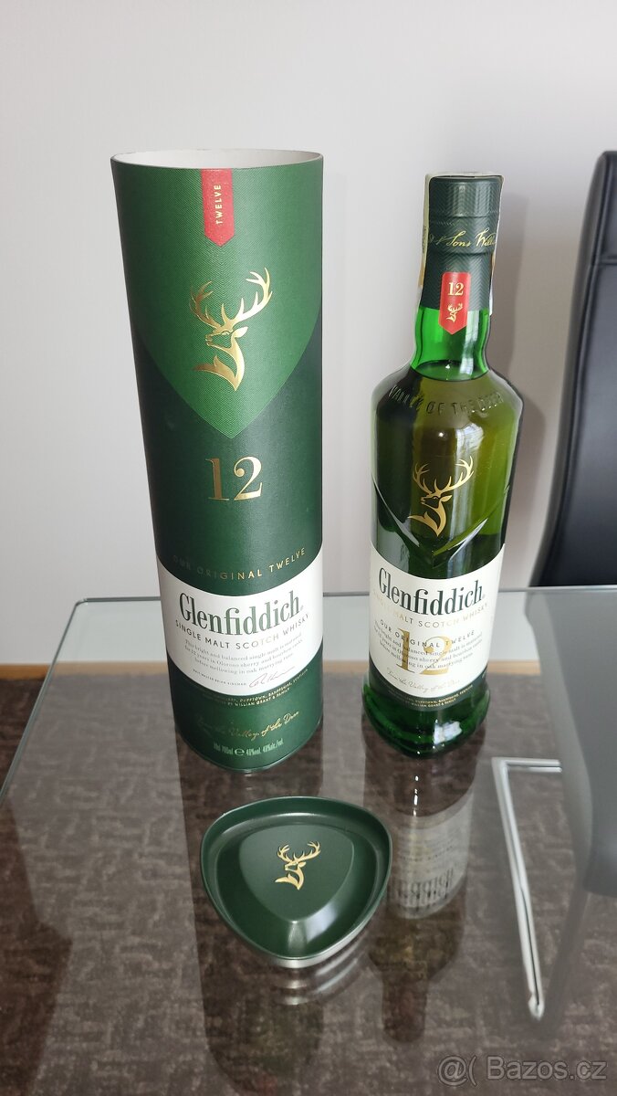 Glenfiddich single malt scotch whisky