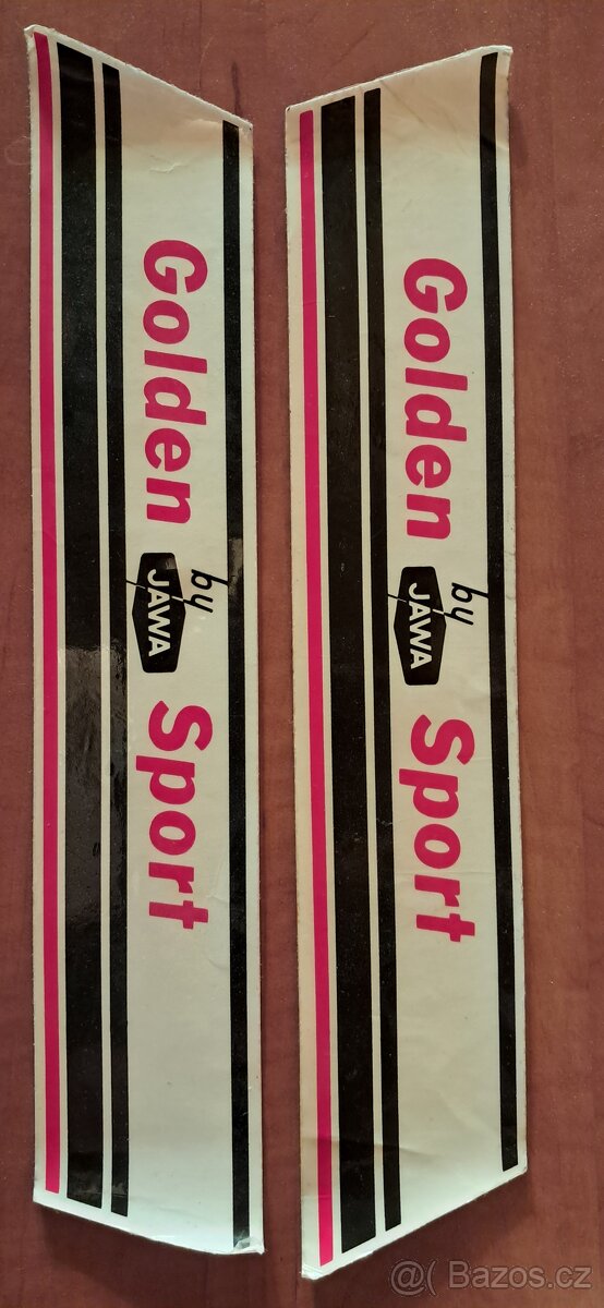 Jawa 23 Golden Sport (orig. nalepky )