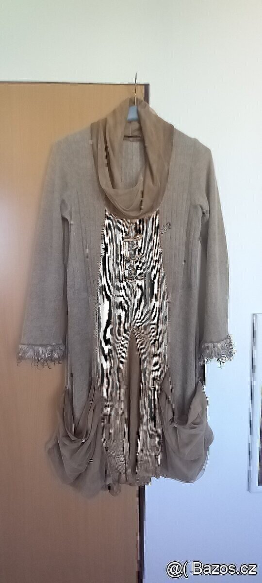 SLEVA Originální šaty značky ELISA CAVALETTI