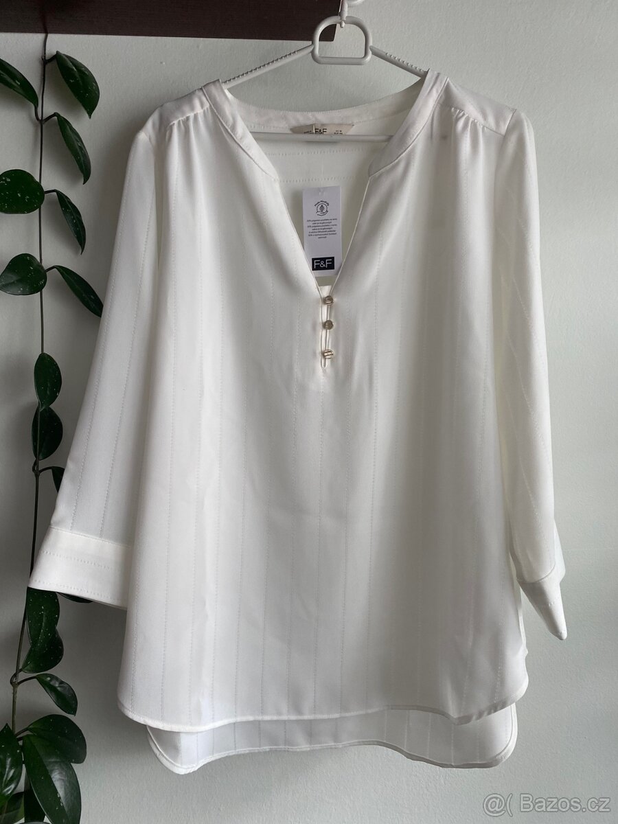 DÁMSKÁ NOVÁ HALENKA -BLÚZA vel. 44/16 zn. F@F
