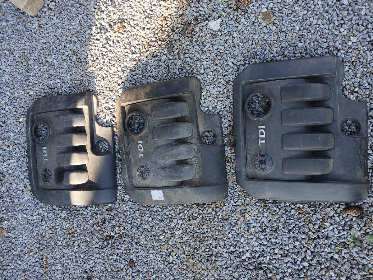 Kryt motoru na motory 1,9 tdi 77kw