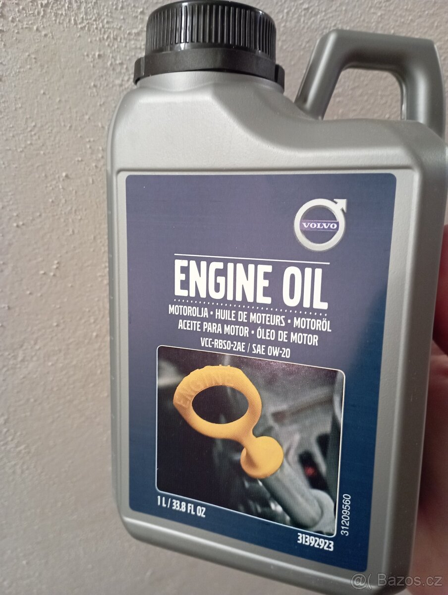 Motorovy olej 0W20 pro Volvo
