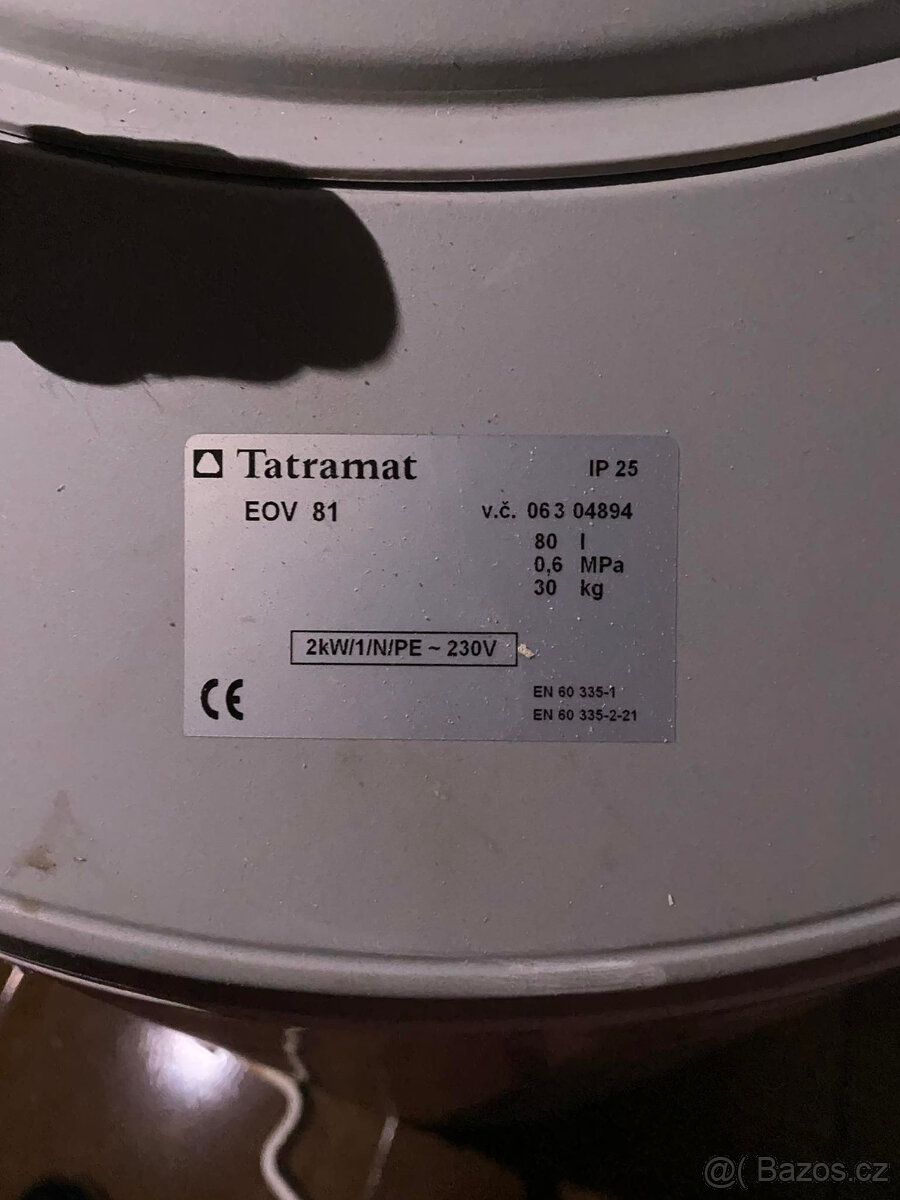 Bojler - Tatramat EOV 81 80L
