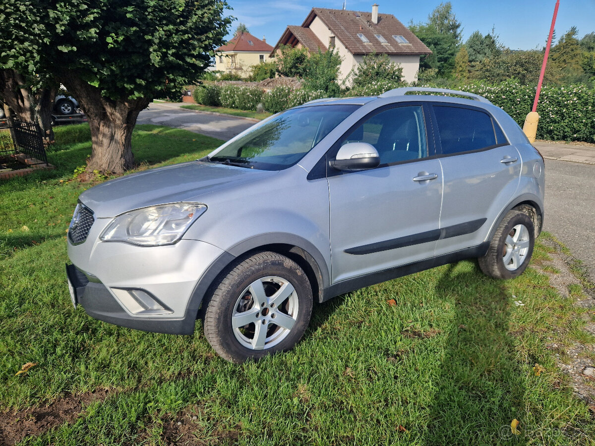 SsangYong Korando 2.0 XDi - 2012 4x4 závěs 2t