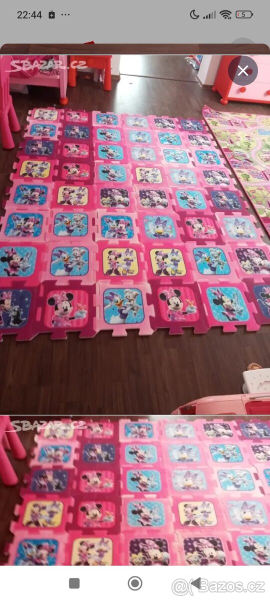 Puzzle pěnové minnie