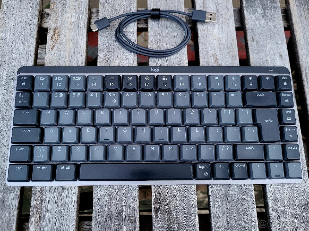 Logitech MX Mini Mechanical Space Grey Mac Keyboard