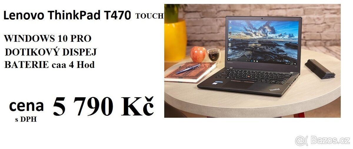 prodám notebook Lenovo ThinkPad T470