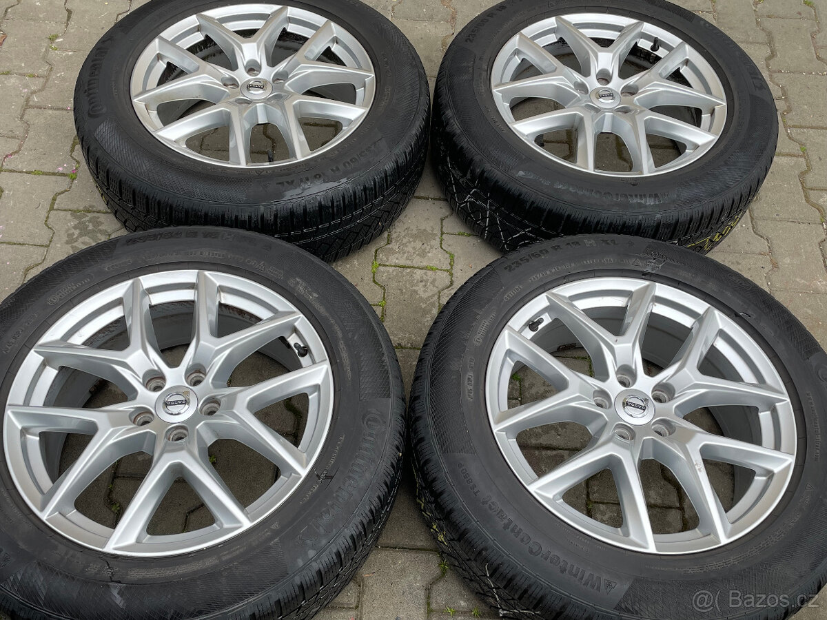 Alu kola 5x108 Volvo XC60 II 235/60 R18 Continental