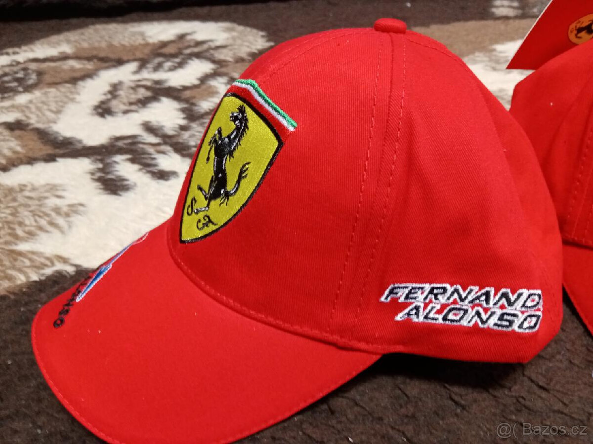 Nová orig FERRARI kšiltka edice Fernando Alonso