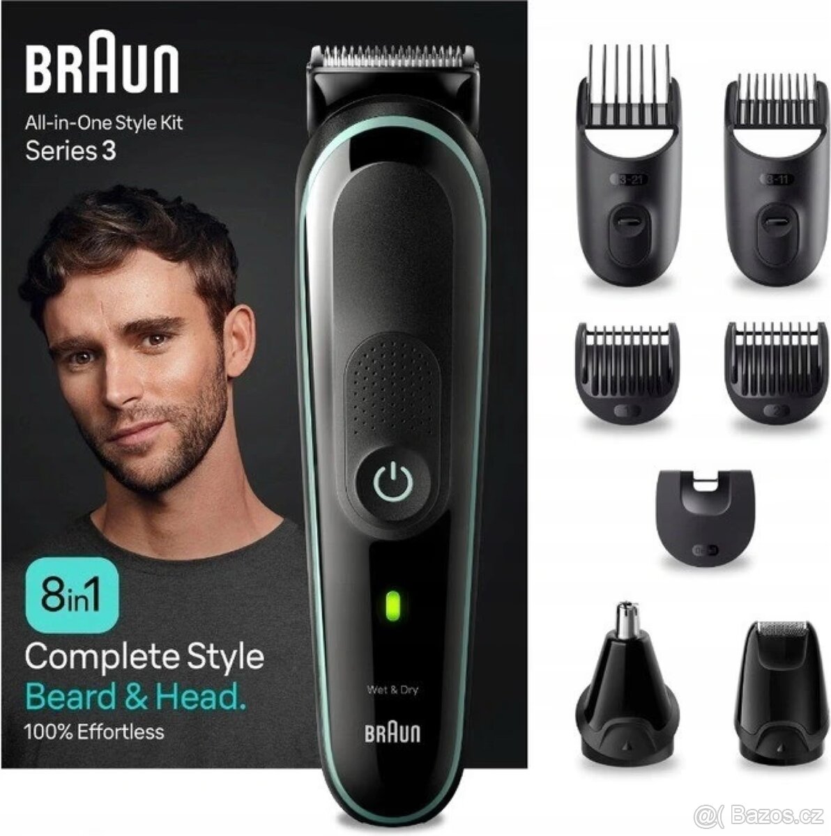 Nový zastřihovač Braun Series 3