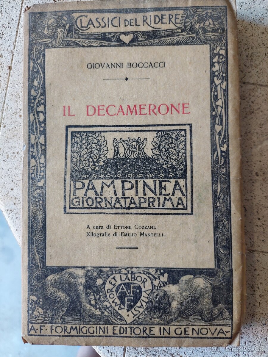 Giovanni boccacci IL decamerone knihy