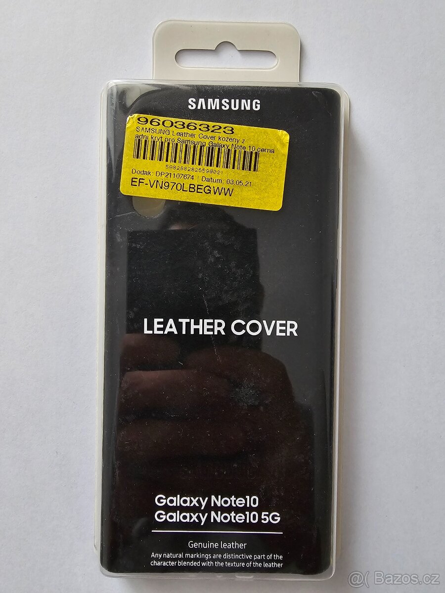 Samsung Galaxy Note 10 Leather Cover