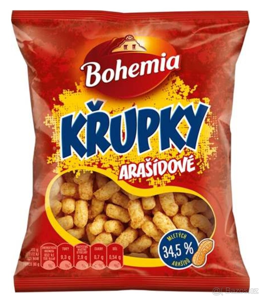 Arašídové křupky Bohemia