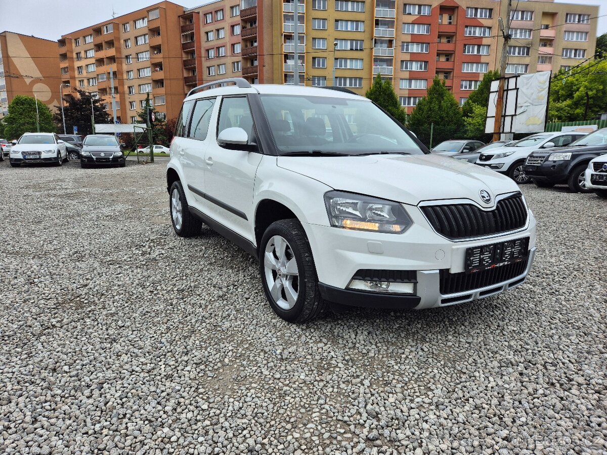 Škoda Yeti Outdoor 2.0TDi,81KW,4x4,MANUÁL,NAVI,R.V.2015