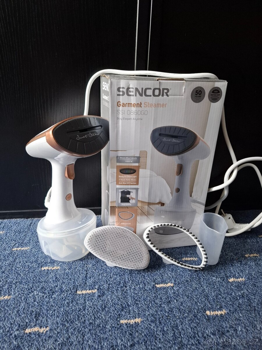 Napařovač oděvů Sencor SSI 0860GD (1x požitý)