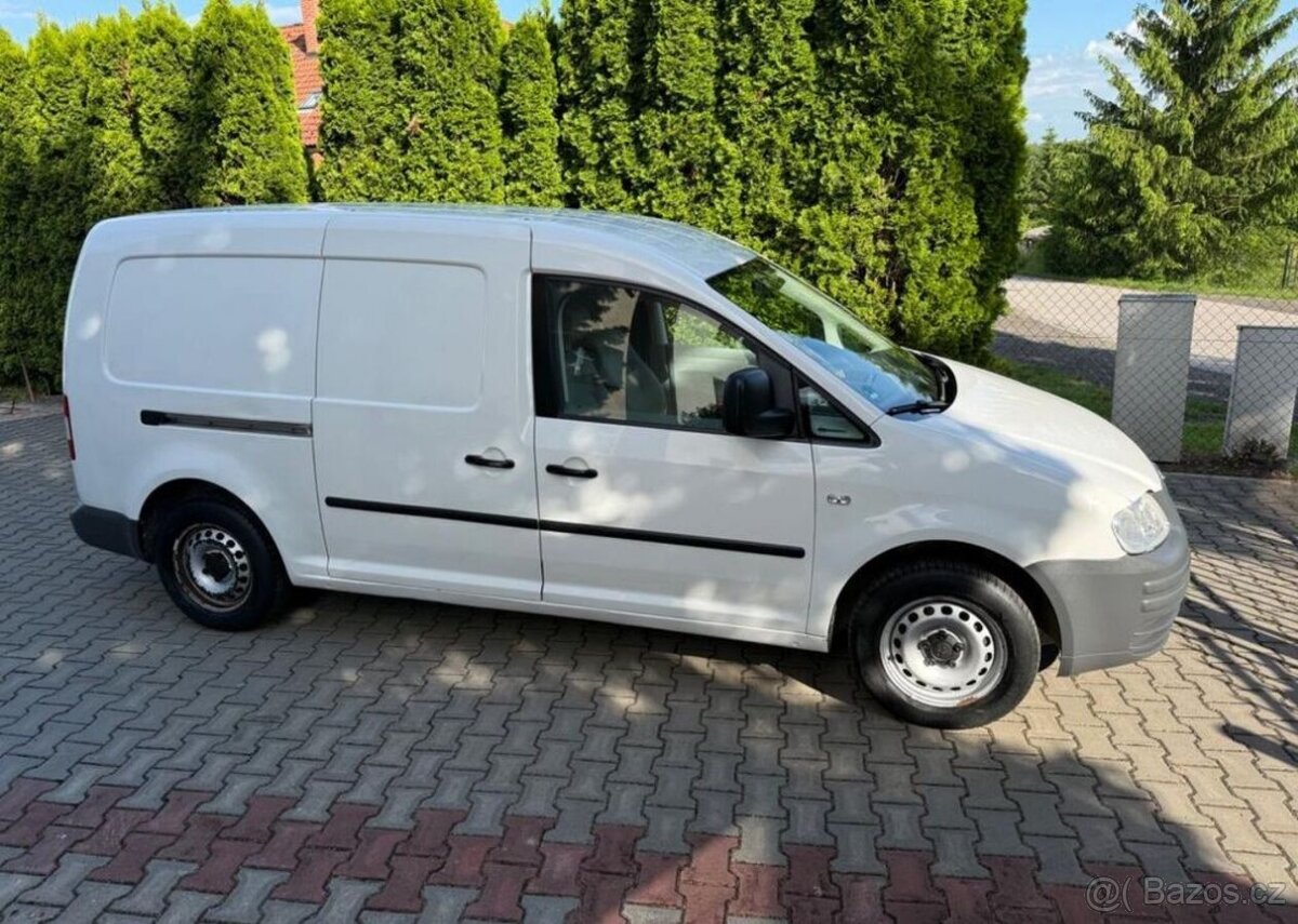 Volkswagen Caddy 1,9TDi MAXI Nová STK regály nafta
