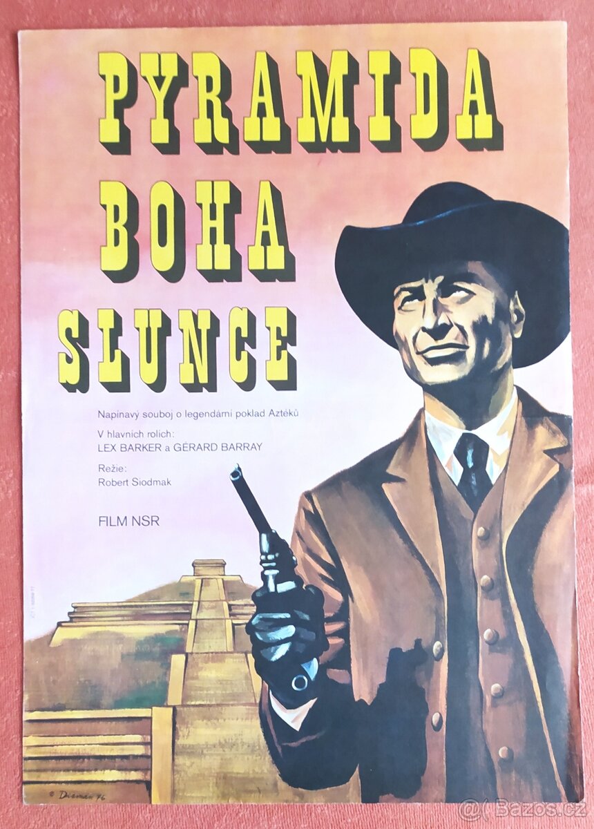 Filmové plakáty- PYRAMIDA BOHA SLUNCE