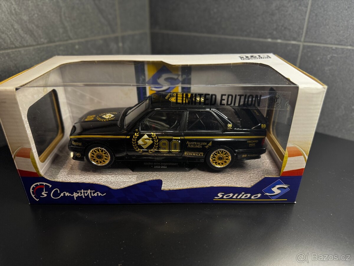 BMW M3 90th anniversary LE 2000 ks 1/18 Solido