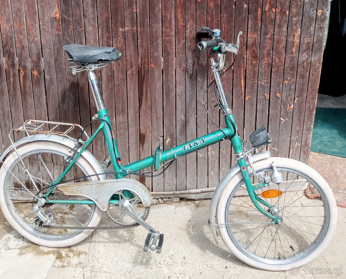 Eska retro skládací s přehazovačkou