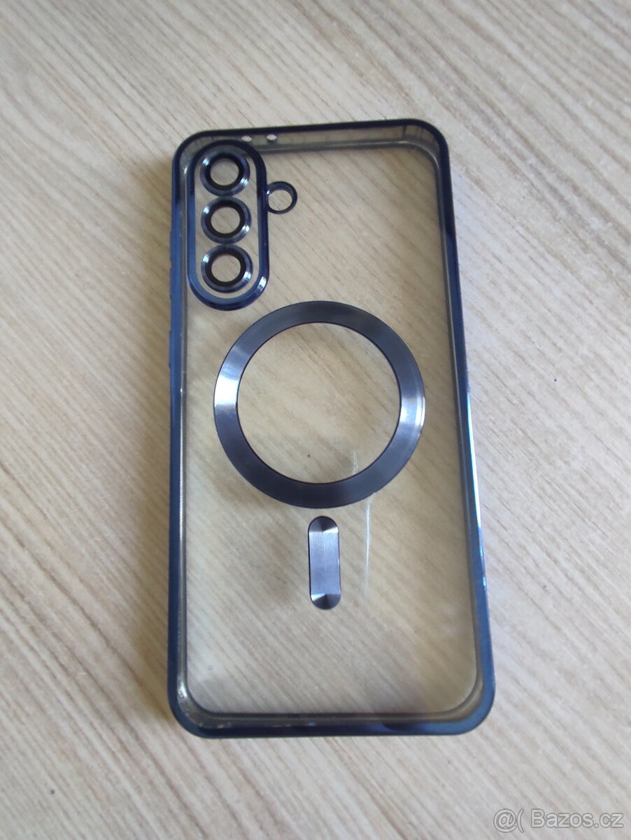Průhledné pouzdro s MagSafe pro Samsung Galaxy S22 5G