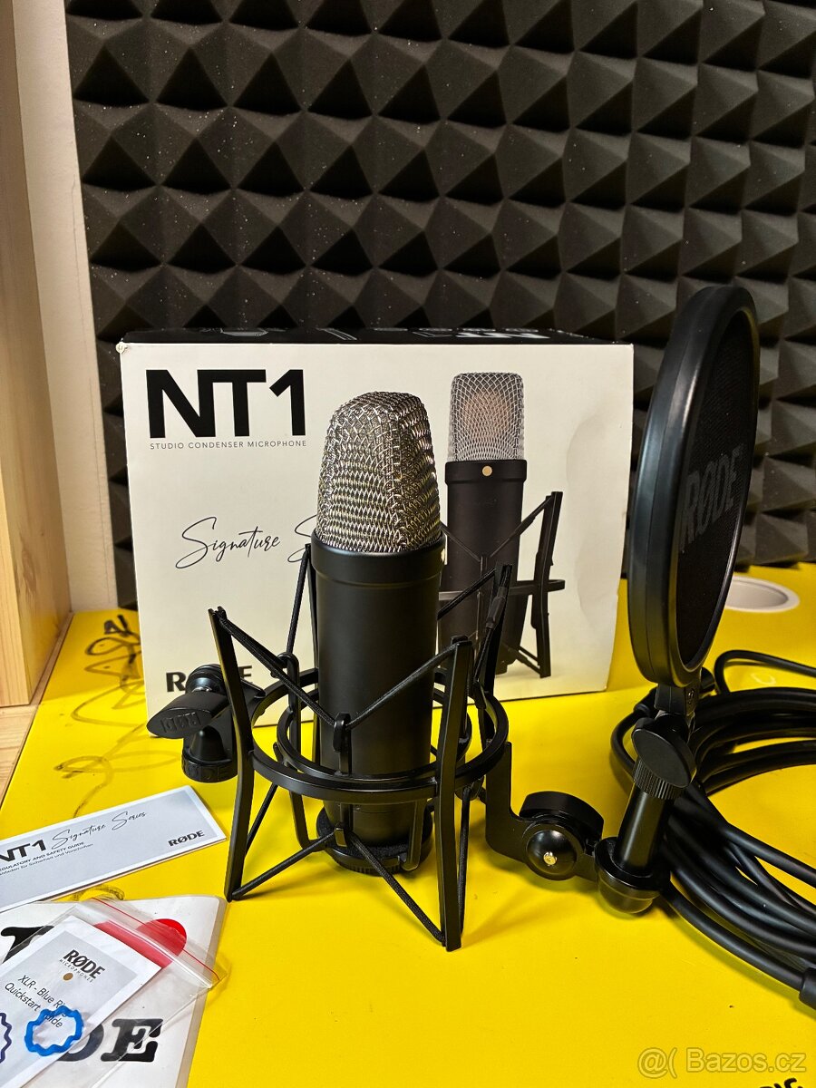 studiový kondenzátorový mikrofon RØDE NT1 Signature Series